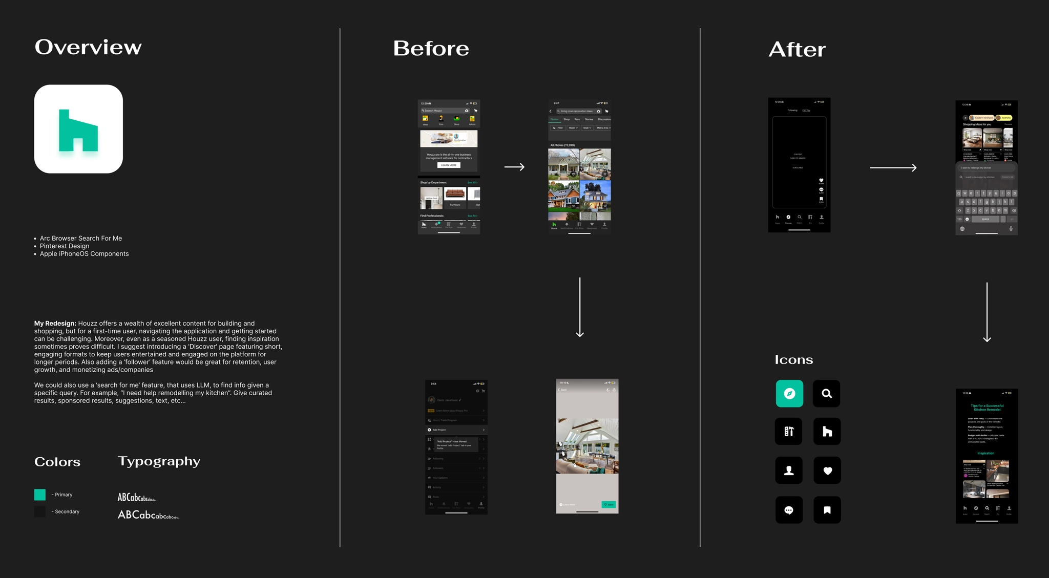 Figma design board